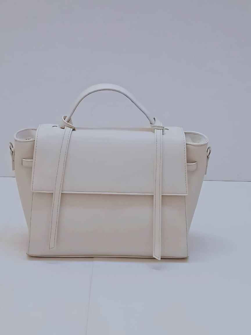 Timeless Elegance – Classic Cow Leather Handbag for Women